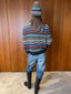 Suzie Kondi - Sweater - Kismet Jumper - Black Multi Stripe