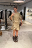 Isabel Marant - Jurk - Melicia - Light Bronze