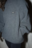 Rotate - Trui - Knit Highneck Jumper - Gray Pinstripe