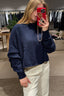 Lisa Yang - Sweater - Karine - Navy