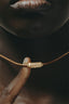 Marie Lichtenberg - Ketting - Diamond Micro Lasso - White Yellow Gold