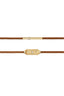 Marie Lichtenberg - Ketting - Diamond Micro Lasso - White Yellow Gold
