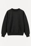 Tibi - Sweater - Light Weight Sweatshirting Crewneck Sweatshirt - Black