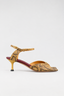 Morobé - Sandalen - Grace Logo 114 - Pitone Ocre