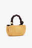 Ganni - Tas - Bou Mini Straw - Italian Straw
