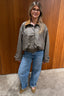 RÓHE - Jacket - Suede Collar Blouson Jacket - Prince Of Wales