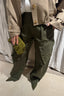 R13  - Broek - Barrel Cargo - Olive Green
