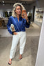 Forte_Forte - Jacket - "Le Club" Print Envers Satin Robe De Chambre - Notte