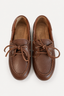 Posa - Loafers - Boat Loafer Soft Leather - Walnut