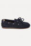Posa - Loafers - Boat Loafer Suede - Royal