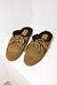 Posa - Loafers - Boat Loafer Mule Fur Beads - Tabacco