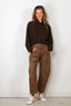 Joseph - Blouse - Buick Blouse Crepe - Cocoa