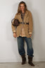 R13 - Blazer - Oversized Ragged Blazer - Light Khaki