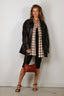 RÓHE - Blouse - Oversized Check Shirt - Red Table Check