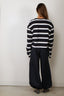BYLOTTE Studios - Top - Ivy Longsleeve - Navy / White / Bordeaux
