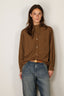 Forte_Forte - Blouse - Grain De Poudre Overshirt With Pockets - Gold
