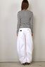 Lisa Yang - Top - Vivian stripes - Salt Noir