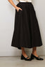 Forte_Forte - Rok - Chic Taffettas Longuette Skirt - Noir