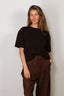 Lisa Yang - T-Shirt - Cila - Dark Oak