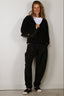 RÓHE - Broek - Tailored Cuff Trousers - Black