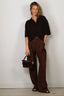 Lisa Yang - T-Shirt - Neela - Dark Oak