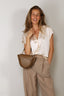 Vince - Blouse - Cap Slv Ruched Bk Blouse - Chiffon