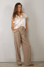 Vince - Blouse - Cap Slv Ruched Bk Blouse - Chiffon