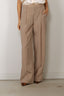 Vince - Broek - High Waist Pleated Tencel Trouser - Dried Blossom