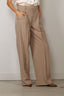Vince - Broek - High Waist Pleated Tencel Trouser - Dried Blossom