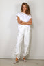 Tibi - Top - Light Weight Sweatshirting Sleeveless Easy Top - White
