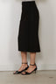 Rotate - Rok - Lace Inserted Pencil Skirt - Black