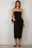 Rotate - Rok - Lace Inserted Pencil Skirt - Black