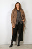 Rotate - Jacket - Oversize Suede - Morel
