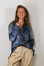 Golden Goose - Blouse - Journey W's Patty Over Shirt - Blue