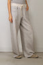 R13 - Broek - Relaxed Darted Sweatpant - Heather Grey / Oatmeal