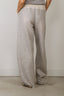 R13 - Broek - Relaxed Darted Sweatpant - Heather Grey / Oatmeal