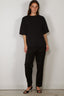 RÓHE - T-Shirt - Oversized Merino T-Shirt - Anthracite Melange