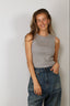 BYLOTTE Studios - Top - Dakota Tanktop - Grey Melange