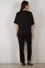 RÓHE - T-Shirt - Oversized Merino T-Shirt - Anthracite Melange