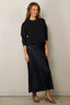 Vince - Rok - Side Slit Slip Skirt - Coastal