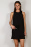 Rotate - Jurk - Crepe Mini A-Line Dress - Black