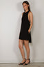 Rotate - Jurk - Crepe Mini A-Line Dress - Black
