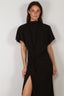 Rotate - Jurk - Maxi Slit Dress - Black