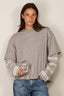 BYLOTTE Studios - T-shirt - Hailey Tee - Grey Melange