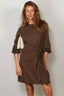 Lisa Yang - Jurk - Abrielle - Dark Truffle