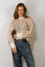 SoSue - Blouse - Dotty - Ecru Brown