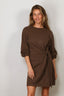Lisa Yang - Jurk - Abrielle - Dark Truffle