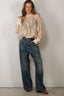 SoSue - Blouse - Dotty - Ecru Brown