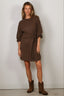 Lisa Yang - Jurk - Abrielle - Dark Truffle