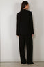 Vince - Blazer - Crepe Double Breasted Blazer - Black